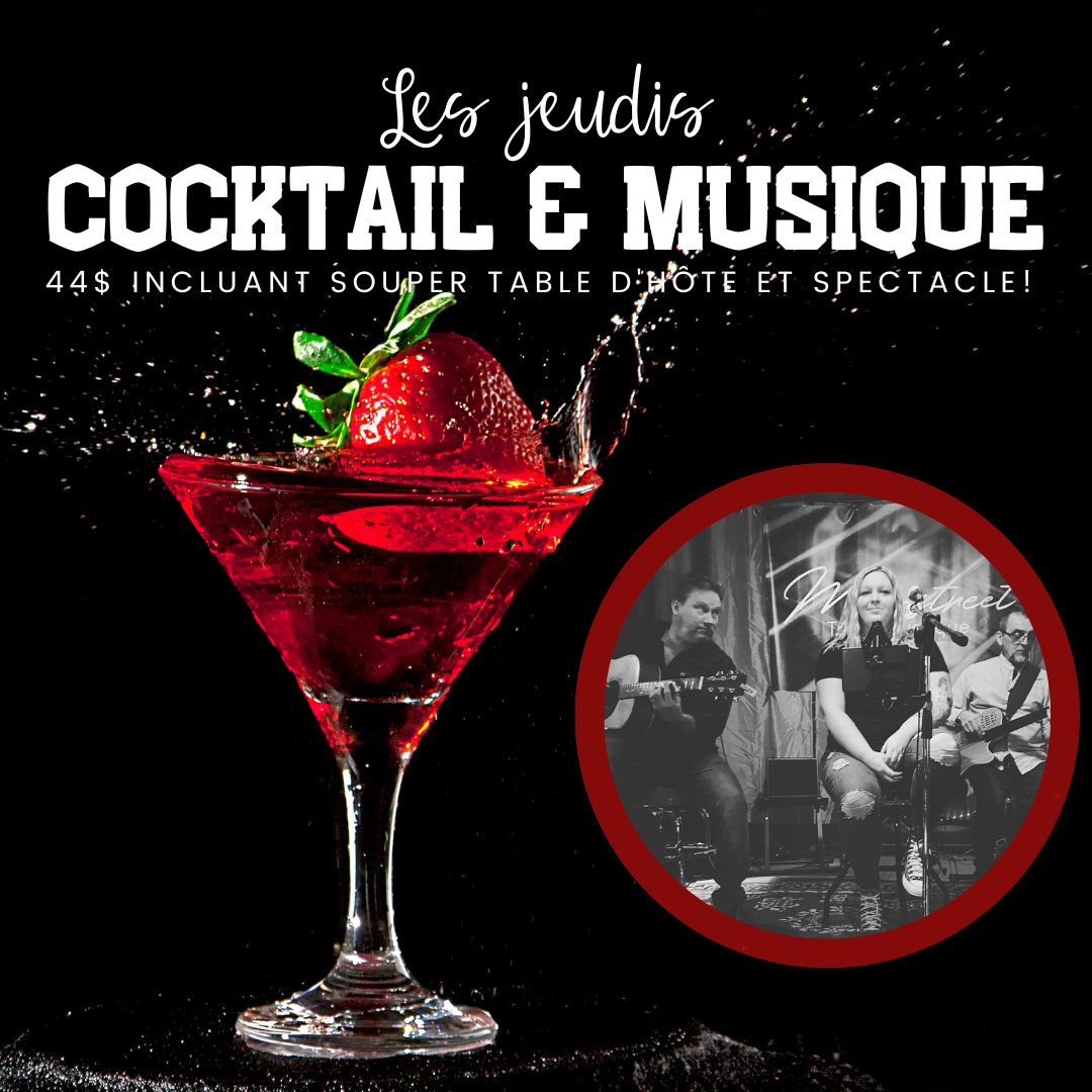Jeudis - Cocktail et Musique